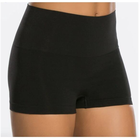 Spanx- Ecocare Boyshort Everyday Shaping Panties - Black - XL NWT - Picture 1 of 7